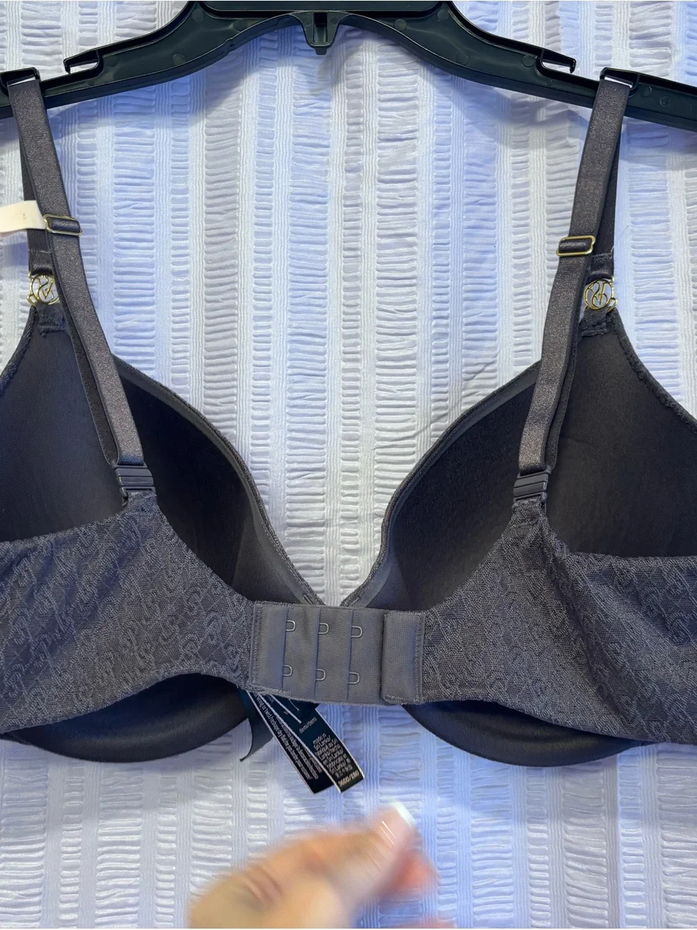 Victoria's Secret Charcoal Gray Molded Underwire Bra